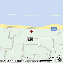 鹿児島県指宿市西方3905周辺の地図