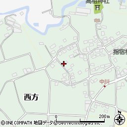 鹿児島県指宿市西方2524周辺の地図