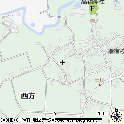 鹿児島県指宿市西方2523周辺の地図