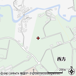 鹿児島県指宿市西方2556周辺の地図