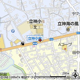 鹿児島県枕崎市中央町360周辺の地図