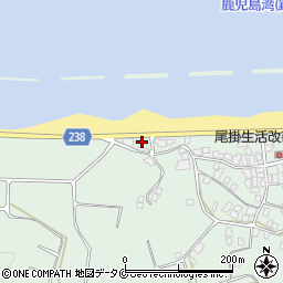 鹿児島県指宿市西方3862周辺の地図