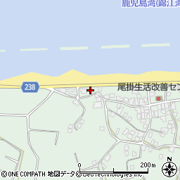 鹿児島県指宿市西方3527周辺の地図