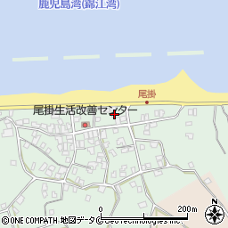 鹿児島県指宿市西方3590周辺の地図