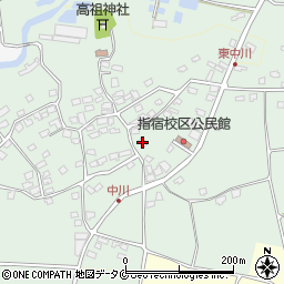 鹿児島県指宿市中川2463周辺の地図