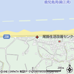 鹿児島県指宿市西方3528周辺の地図