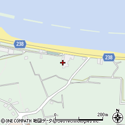 鹿児島県指宿市西方3965-12周辺の地図