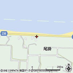 鹿児島県指宿市西方3911-2周辺の地図