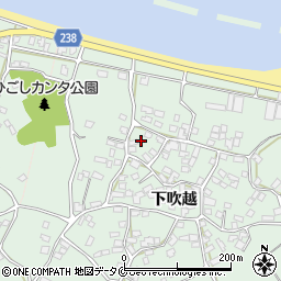 鹿児島県指宿市下吹越4064周辺の地図