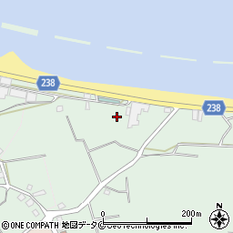 鹿児島県指宿市西方3966周辺の地図