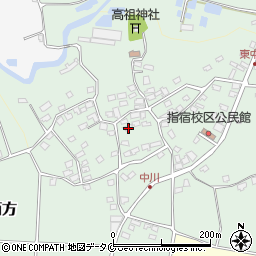 鹿児島県指宿市中川2490周辺の地図