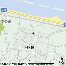 鹿児島県指宿市下吹越4043周辺の地図