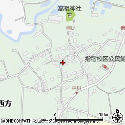 鹿児島県指宿市中川2488周辺の地図