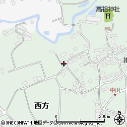 鹿児島県指宿市西方2626周辺の地図