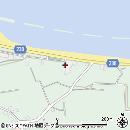 鹿児島県指宿市西方3965-5周辺の地図