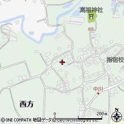 鹿児島県指宿市西方2514周辺の地図