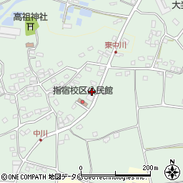 鹿児島県指宿市西方2453-1周辺の地図