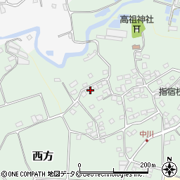 鹿児島県指宿市西方2519周辺の地図