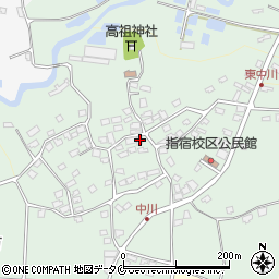 鹿児島県指宿市中川2483周辺の地図