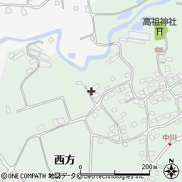 鹿児島県指宿市中川2625周辺の地図