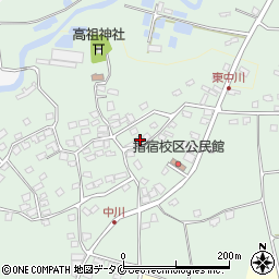 鹿児島県指宿市中川2466周辺の地図