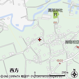 鹿児島県指宿市西方2517周辺の地図