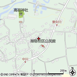鹿児島県指宿市中川2497周辺の地図