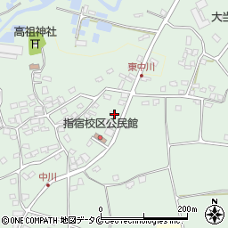 鹿児島県指宿市西方2450-17周辺の地図