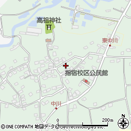 鹿児島県指宿市中川2468周辺の地図