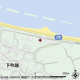 鹿児島県指宿市西方3998-1周辺の地図