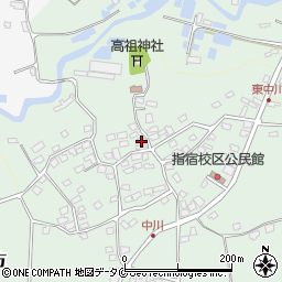 鹿児島県指宿市中川2673周辺の地図