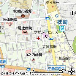 赤崎洋服店周辺の地図