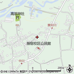 鹿児島県指宿市中川2450周辺の地図