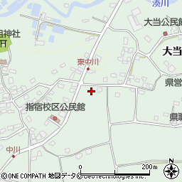 鹿児島県指宿市西方296周辺の地図