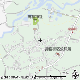 鹿児島県指宿市中川2480周辺の地図