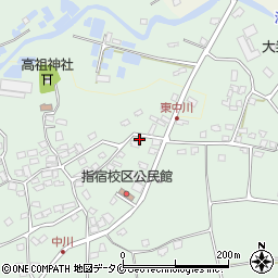 鹿児島県指宿市中川1450周辺の地図