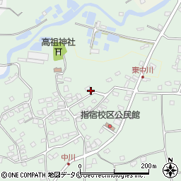 鹿児島県指宿市中川2472周辺の地図