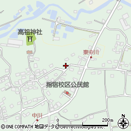 鹿児島県指宿市中川2449周辺の地図