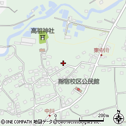 鹿児島県指宿市中川2474周辺の地図