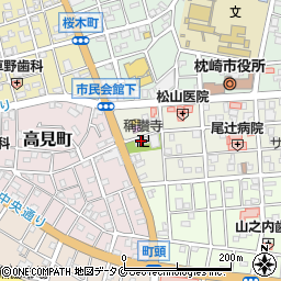 称讃寺周辺の地図