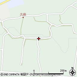 鹿児島県指宿市西方8124-1周辺の地図