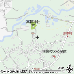 鹿児島県指宿市中川2478-3周辺の地図