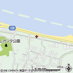 鹿児島県指宿市下吹越4054周辺の地図