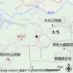鹿児島県指宿市西方2411周辺の地図
