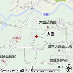 鹿児島県指宿市西方2400周辺の地図