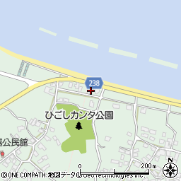 鹿児島県指宿市下吹越4171周辺の地図