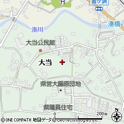 鹿児島県指宿市西方2884周辺の地図