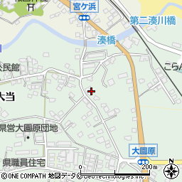 鹿児島県指宿市西方4608周辺の地図