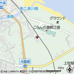 鹿児島県指宿市西方4529-11周辺の地図