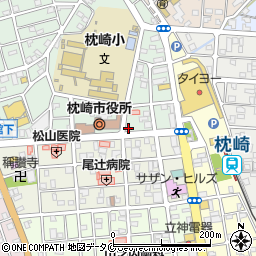 鹿児島県枕崎市千代田町26周辺の地図
